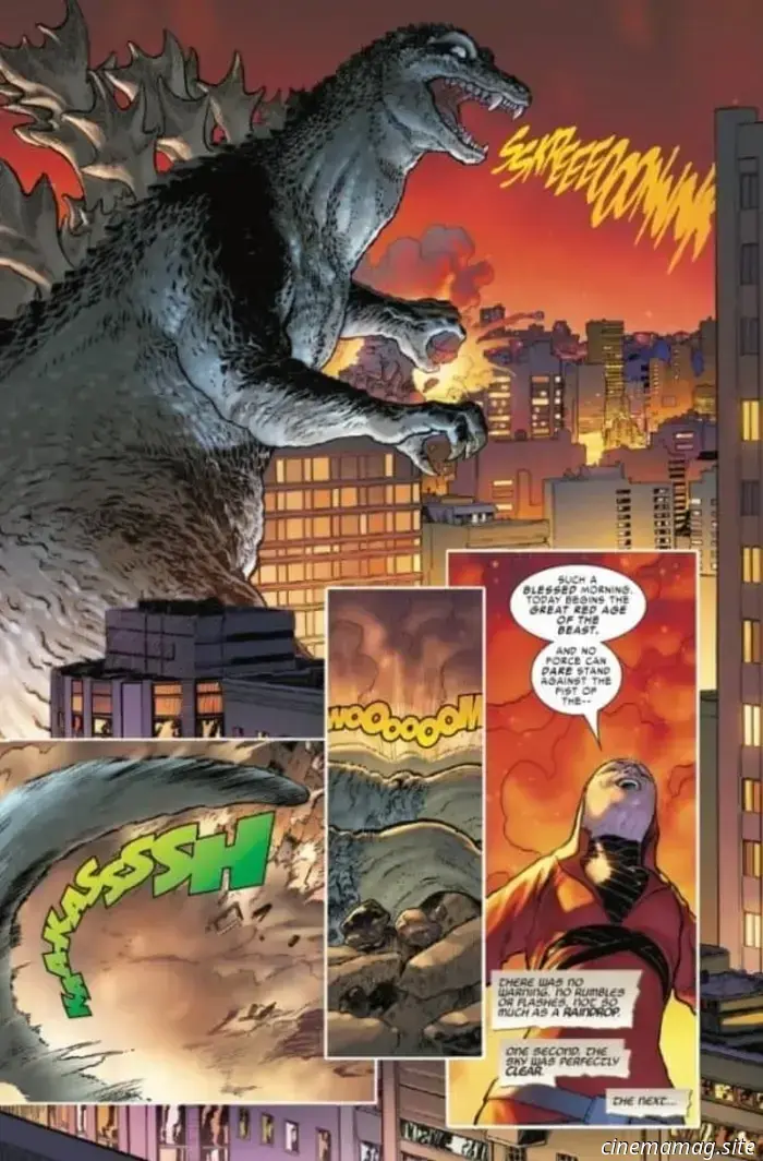 Godzilla vs. Thor #1 - Comic Book Sneak Peek
