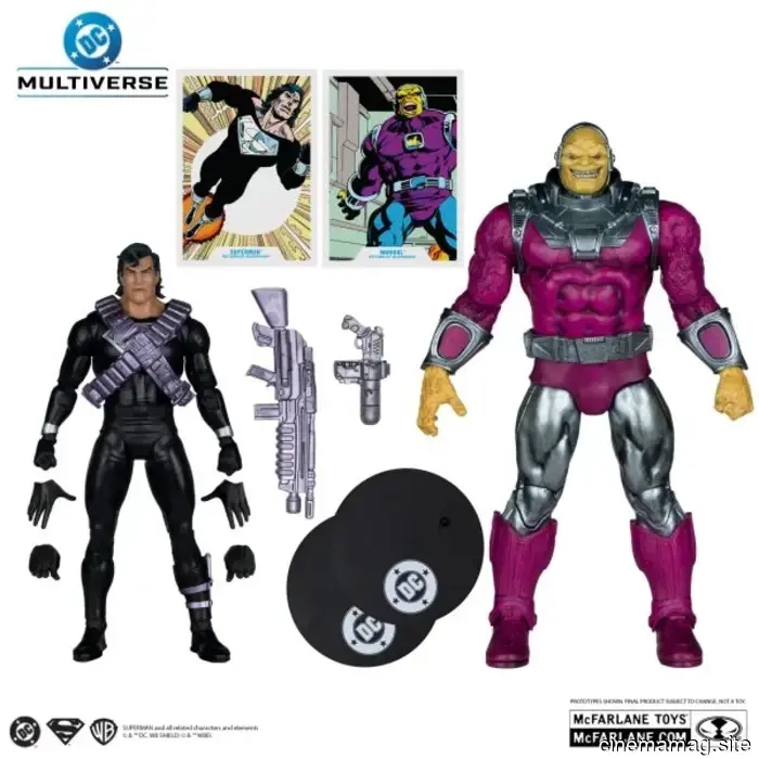 McFarlane Toys reveals the DC Multiverse 2-pack featuring Superman and Mongul.