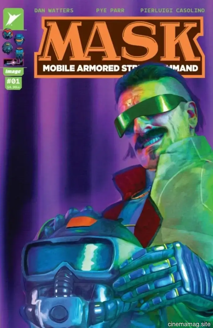 The Energon Universe grows with a preview of M.A.S.K. #1.