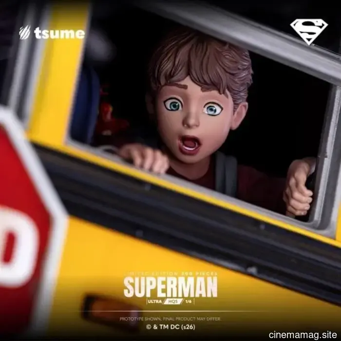 Tsume Art presenta la estatua coleccionable Ultra HQS de Superman inspirada en Jim Lee.