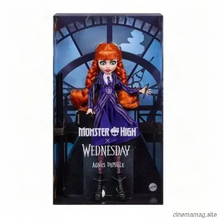 Wednesday Addams and Agnes DeMille are collaborating to introduce new dolls at Monster High.