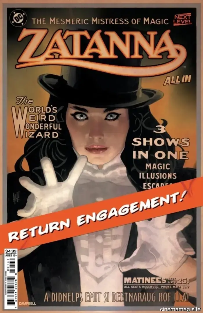 Avance de Cómic – Zatanna #1
