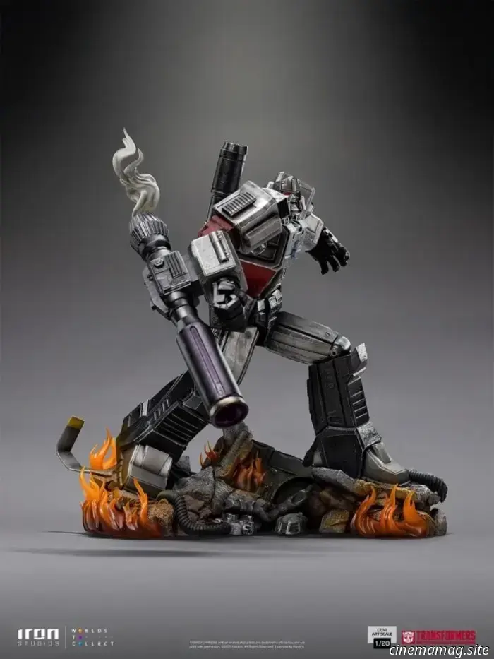 Iron Studios rinde homenaje a Megatron con una estatua coleccionable de Transformers