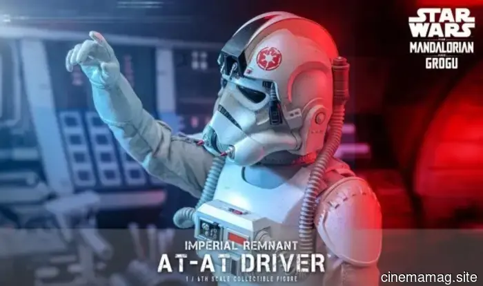 Hot Toys has introduced the sixth scale figure of the Imperial Remnant AT-AT Driver from Star Wars: The Mandalorian, featuring Grogu.