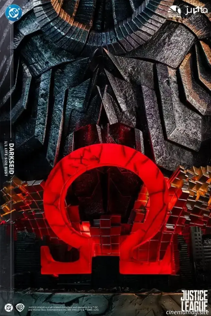 Infinity Studio reveals a life-sized bust of Darkseid inspired by Zack Snyder’s Justice League.