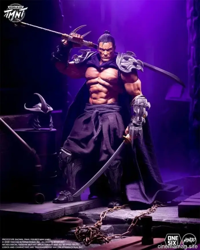 Mondo begins taking pre-orders for the sixth scale figure of Shredder from Teenage Mutant Ninja Turtles.
