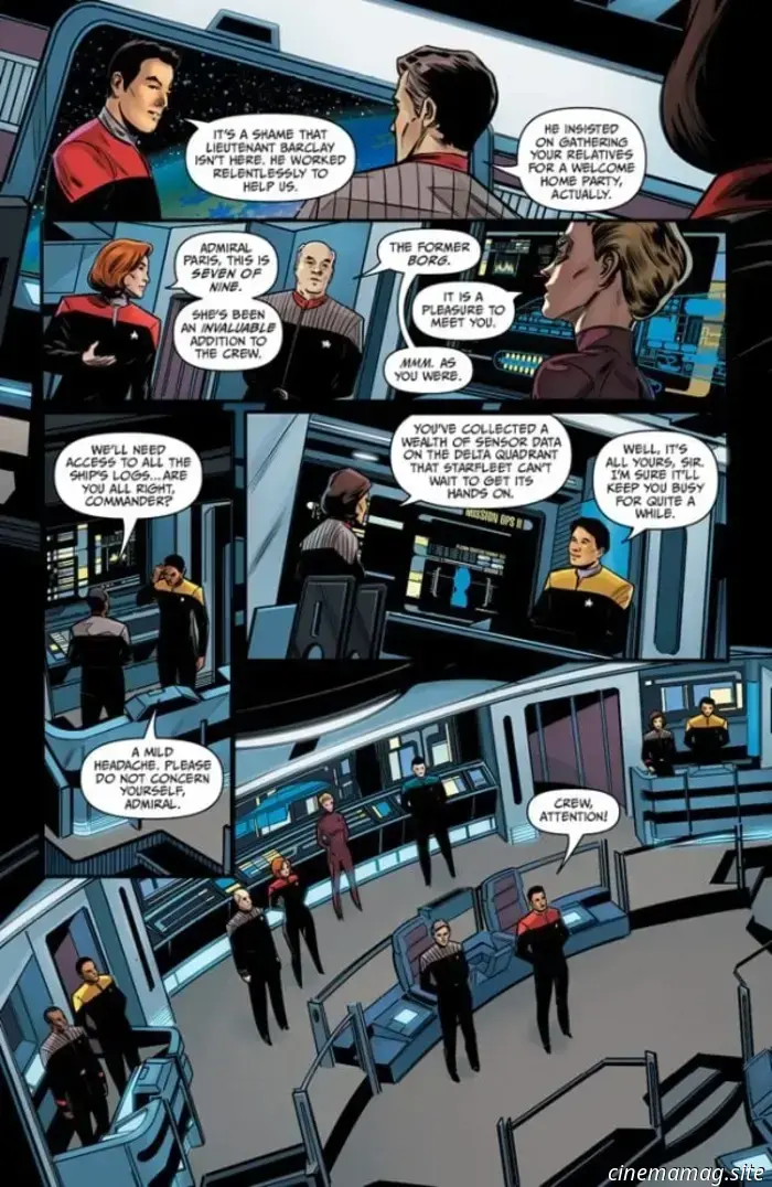 Star Trek: Voyager - Ritorno a casa n. 1 - Anteprima del fumetto
