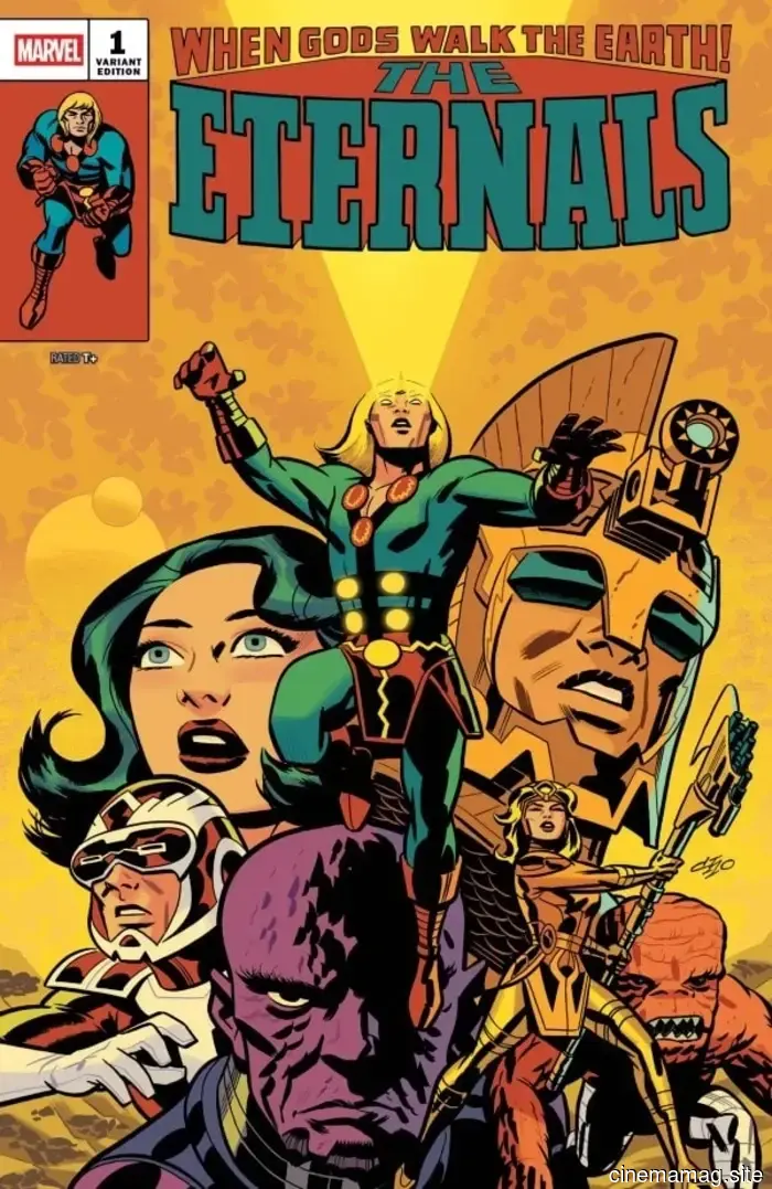 Vista previa del cómic – Especial del 50 aniversario de Eternals #1