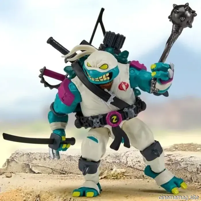 Pre-orders for the Teenage Mutant Ninja Turtles and G.I. Joe crossover action figures are now available.