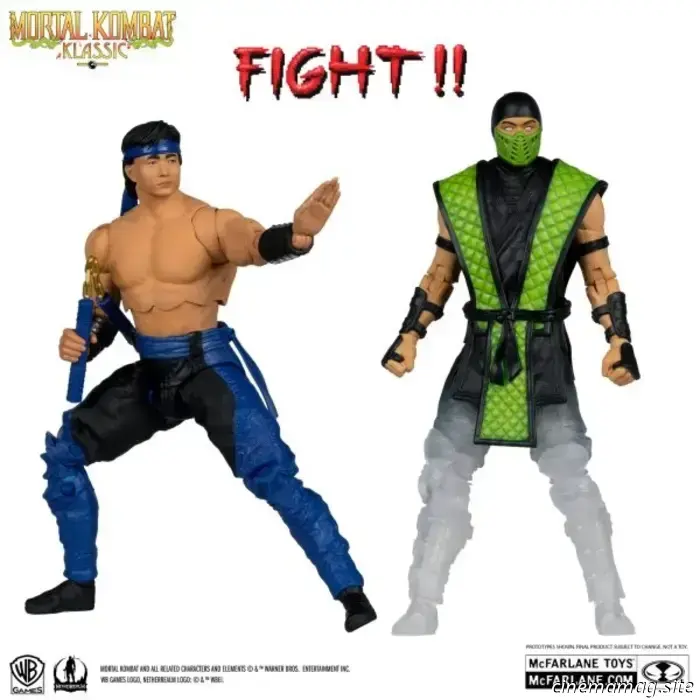 McFarlane Toys lancia una nuova ondata di action figure della serie Mortal Kombat Klassic