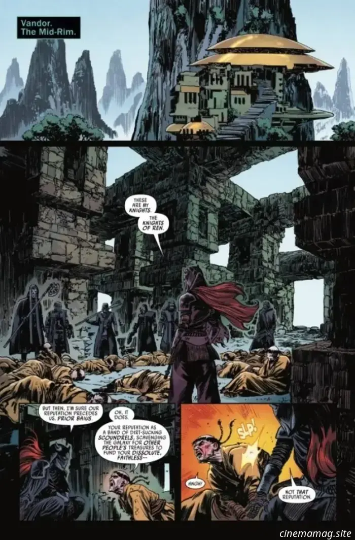 Познакомьтесь с Тавой Рен в превью комикса Marvel's Star Wars: Legacy of Vader №8
