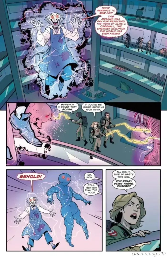 Ghostbusters: Dead Man's Chest #1 - Preview of the Comic Book