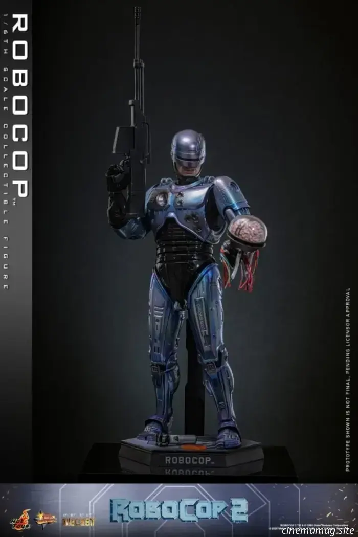 Hot Toys presenta las figuras a escala 1/6 de RoboCop y RoboCain de RoboCop 2