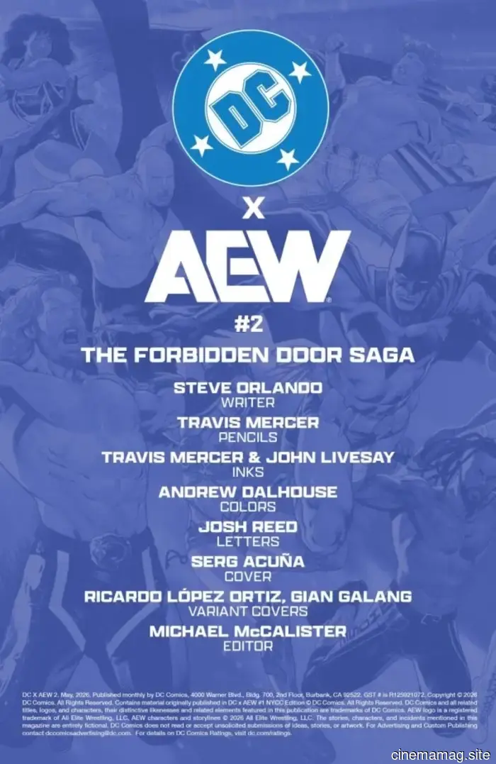 Vista previa del cómic – DC x AEW #2