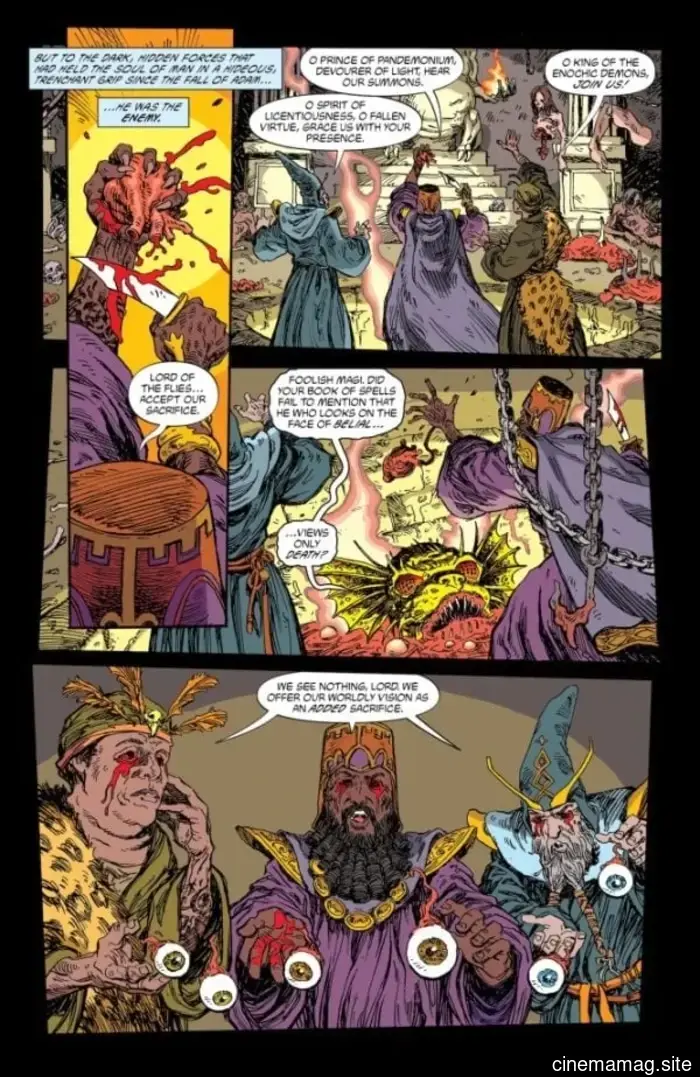 Vista previa del cómic – Swamp Thing 1989 #1