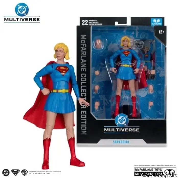 Supergirl, Shazam! e Vigilante action figures del DC Multiverse svelate da McFarlane