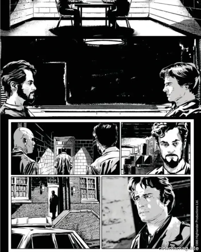 Titan Comics has announced the graphic novel of Highlander: The Original Screenplay.