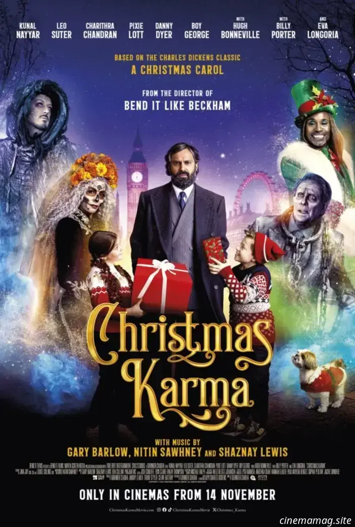 Gurinder Chadha’s Christmas Karma has released a trailer along with posters.
