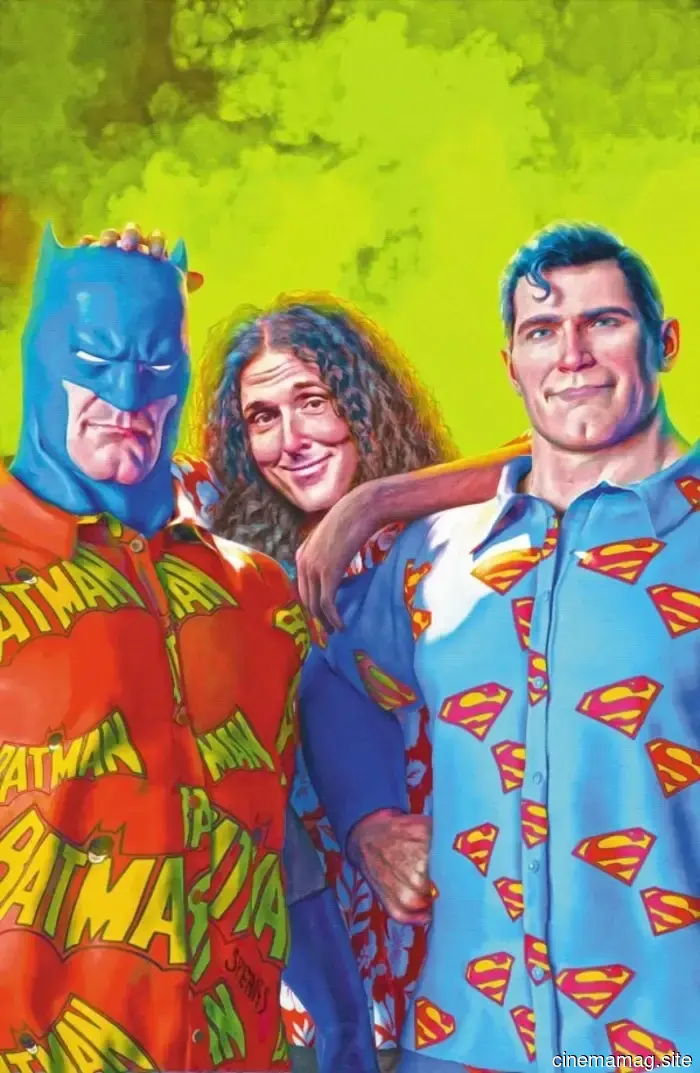 Weird Al collaborates with Batman and Superman for the World's Weirdest one-shot comic from DC Comics.