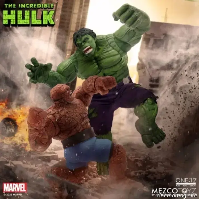 Mezco Toyz presenta l'action figure di L'Incredibile Hulk della linea One:12 Collective.