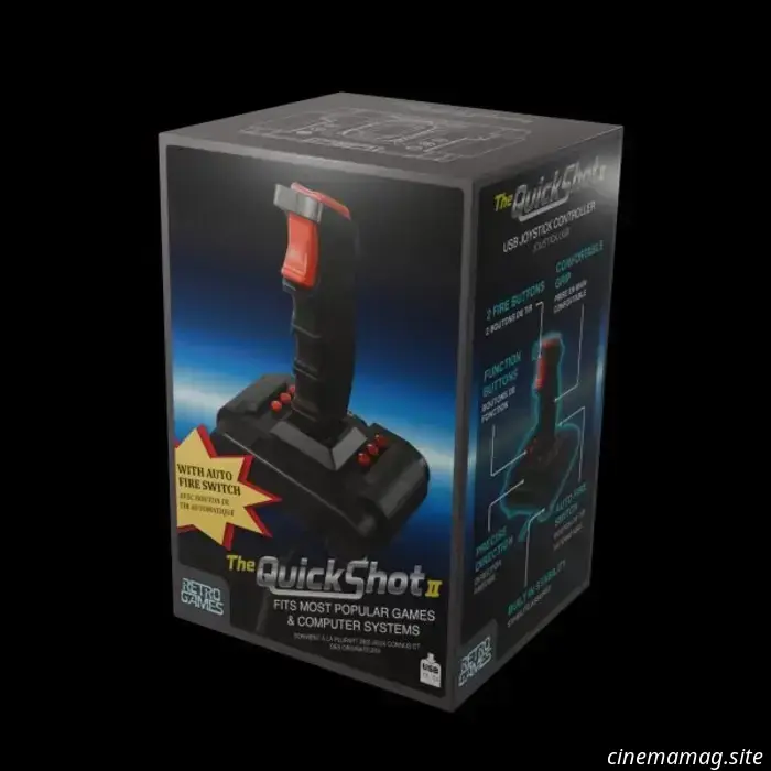 Retro Games Ltd reimagina un clásico con The Quickshot II