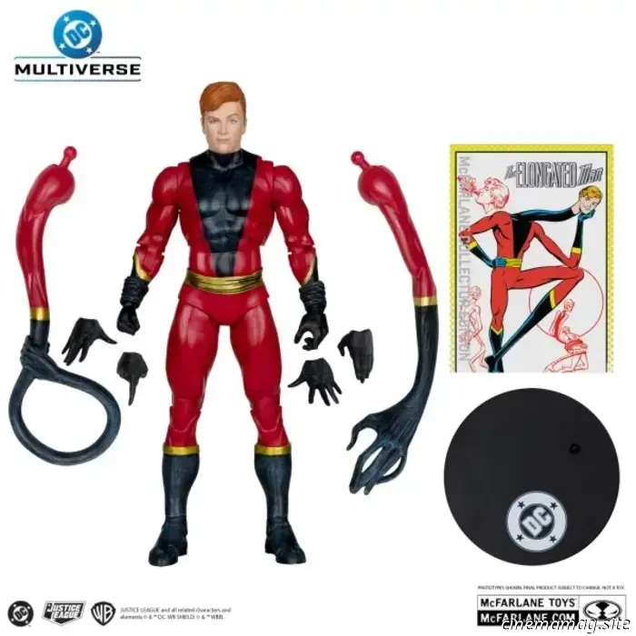 McFarlane Toys has revealed new DC Multiverse figures featuring Zatanna, Detective Chimp, Professor Pyg, Elongated Man, Cosmic Boy, and Blackhawk.