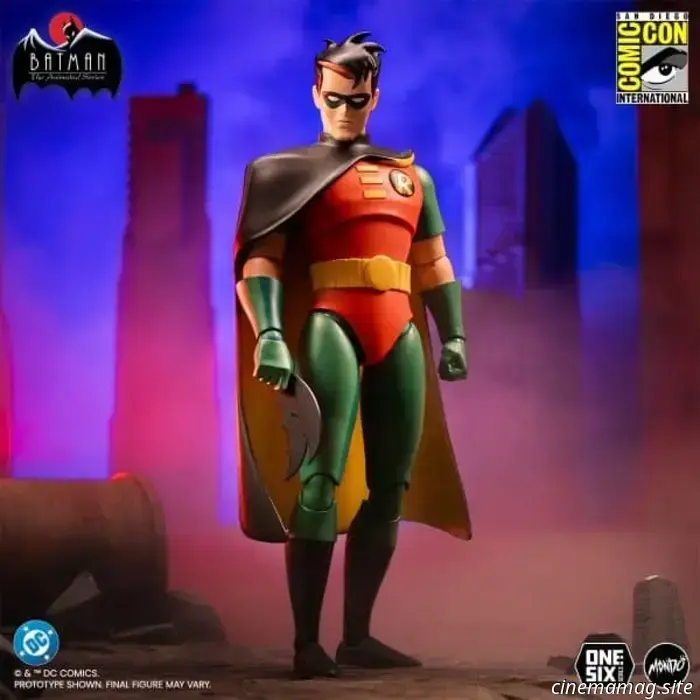 Mondo reveals an exclusive sixth scale figure of Robin from Batman: The Animated Series for SDCC.