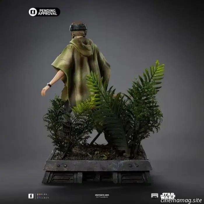 Star Wars: Il ritorno dello Jedi - Diorama collezionabile di Leia e Wicket svelato da Iron Studios