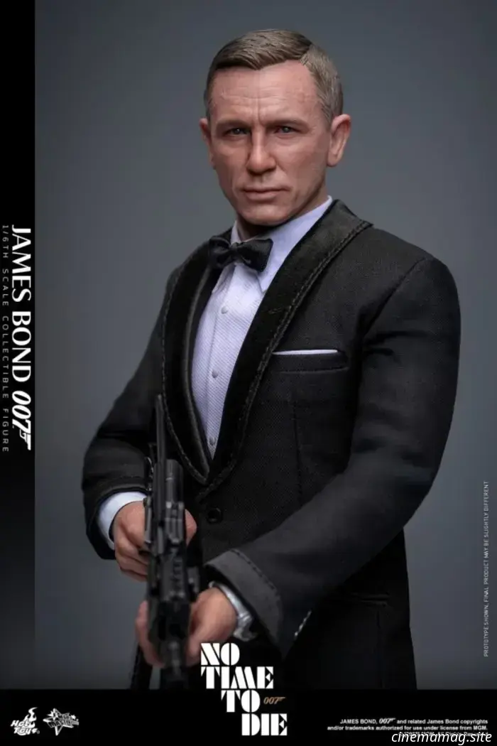 James Bond is now available in a sixth scale figure by Hot Toys, featuring the character from No Time To Die.