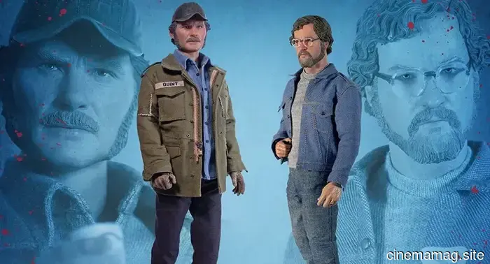 Quint e Hooper, figure in scala sei di Jaws svelate da Factory Entertainment