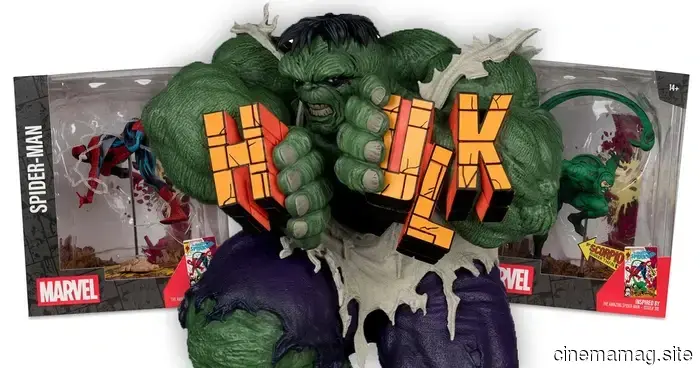 McFarlane Toys revela nuevas figuras coleccionables de Spider-Man, Escorpión y Hulk de Marvel Comics