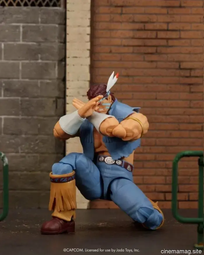 Т. Хоук присоединяется к бою с фигуркой Ultra Street Fighter II от Jada Toys