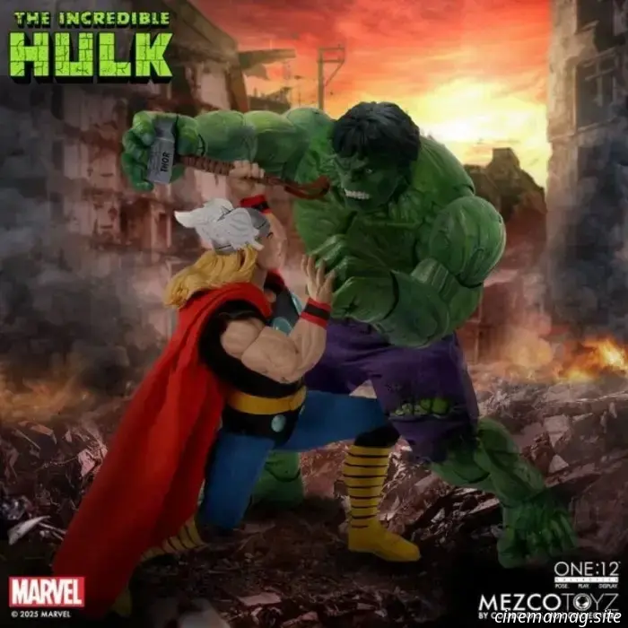 Mezco Toyz presenta l'action figure di L'Incredibile Hulk della linea One:12 Collective.
