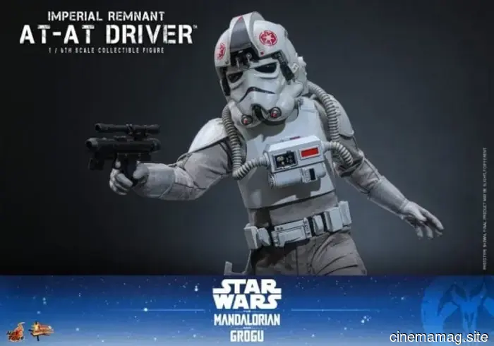 Hot Toys has introduced the sixth scale figure of the Imperial Remnant AT-AT Driver from Star Wars: The Mandalorian, featuring Grogu.
