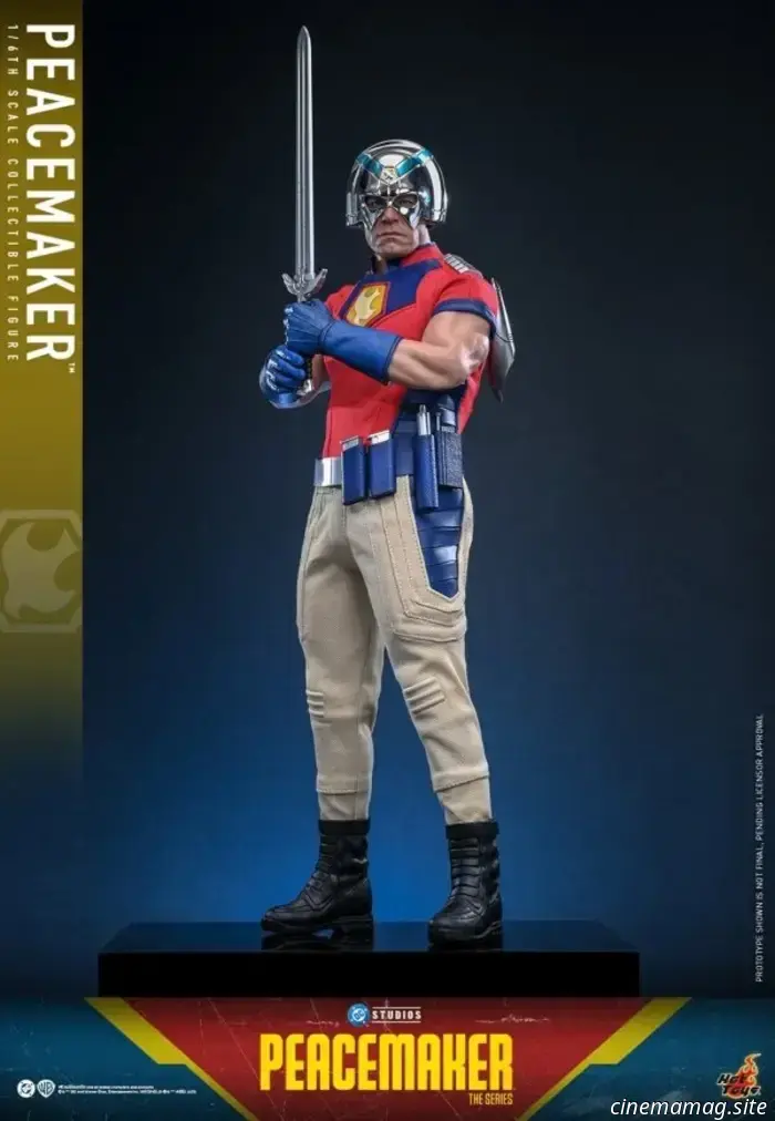 El Peacemaker de John Cena recibe una nueva figura de Hot Toys para la segunda temporada.