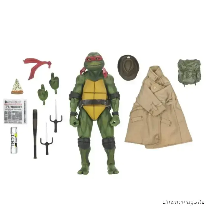 NECA запускает фигурки к 35-й годовщине фильма «Черепашки-ниндзя»