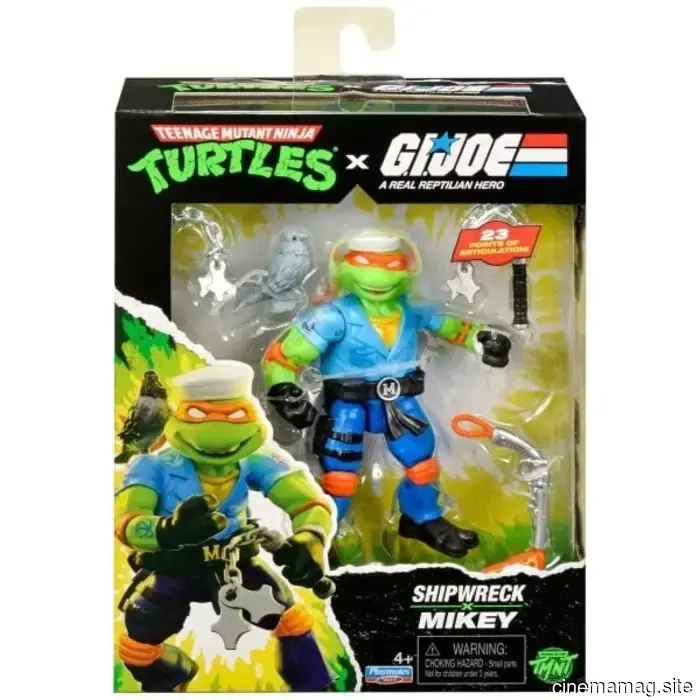 Pre-orders for the Teenage Mutant Ninja Turtles x G.I. Joe crossover action figures have been launched.
