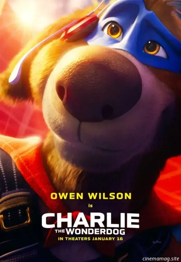 Owen Wilson voices Charlie the Superdog in the trailer for the animated adventure.