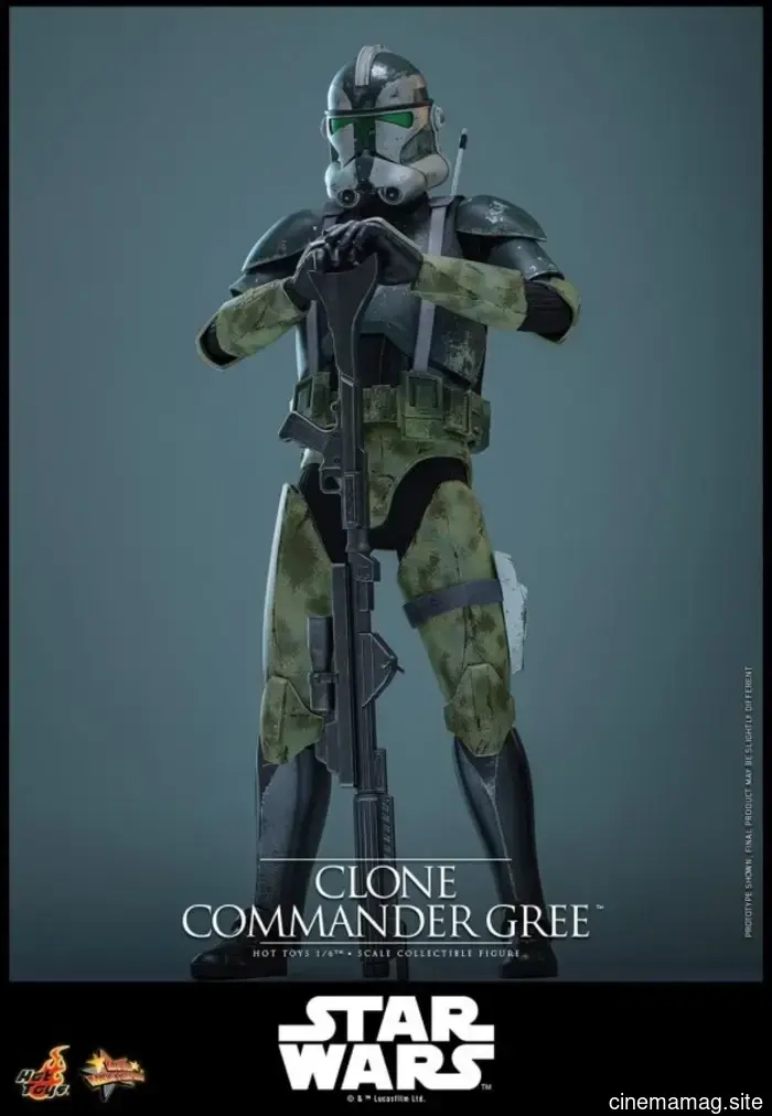 Il Clone Commander Gree si unisce alla collezione in scala sesta di Star Wars di Hot Toys.