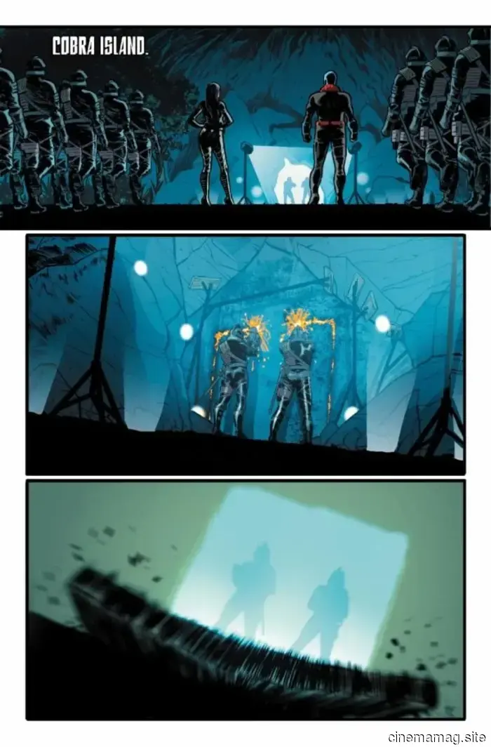 Лара Крофт направляется на остров Кобра для кроссовера G.I. Joe: Настоящий американский герой и Tomb Raider