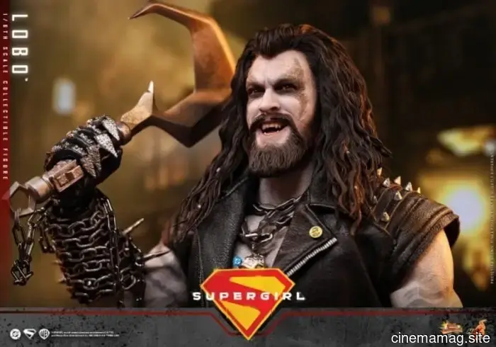 Lobo becomes a part of Hot Toys' Supergirl movie lineup with a sixth scale action figure.