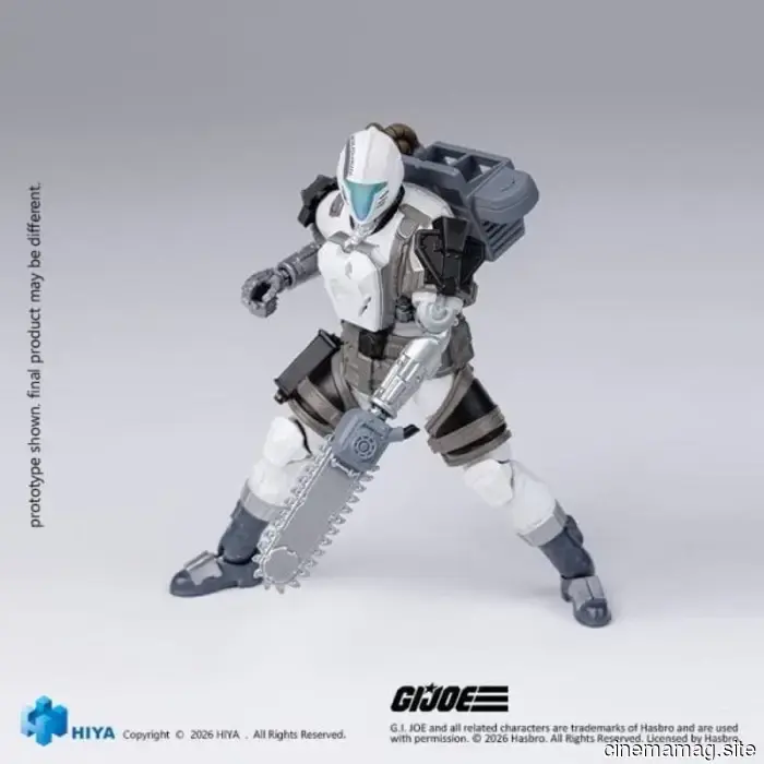 Arctic B.A.T. se une a la colección de figuras de acción G.I. Joe Exquisite Mini Series de Hiya Toys.