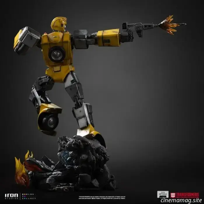 Бамблби получает новую коллекционную статую из серии «Трансформеры» от Iron Studios.