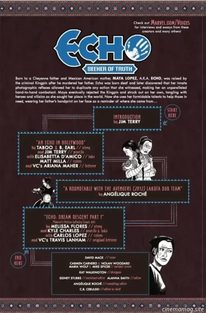 Preview of Comic Book – Echo: Seeker of Truth #1