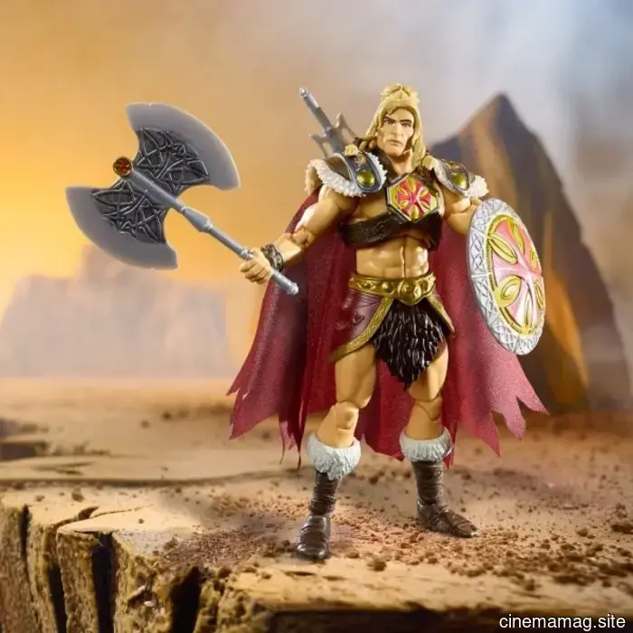 Mattel has revealed the action figure of King Grayskull from the Masters of the Universe Chronicles.