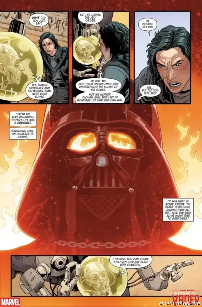 Take an exclusive first glance at Marvel's Star Wars: Legacy of Vader #2.