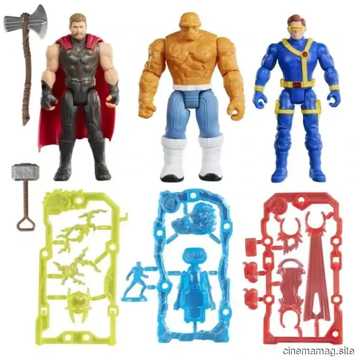 Hasbro has revealed the Marvel’s Avengers: Doomsday Actionverse and Titan Heroes figures.