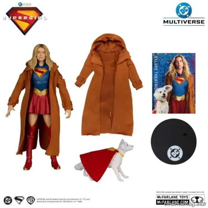 McFarlane Toys presenta las figuras de acción de la película Supergirl del Multiverso DC