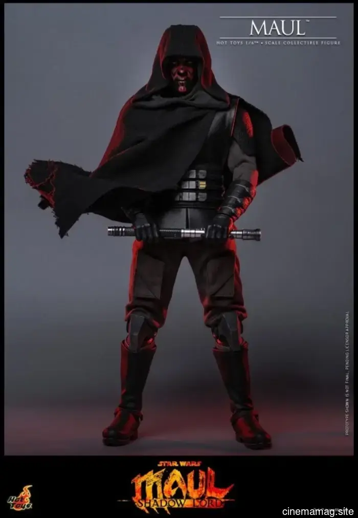 Hot Toys has revealed a sixth scale figure of Maul from Star Wars: Maul – Shadow Lord.