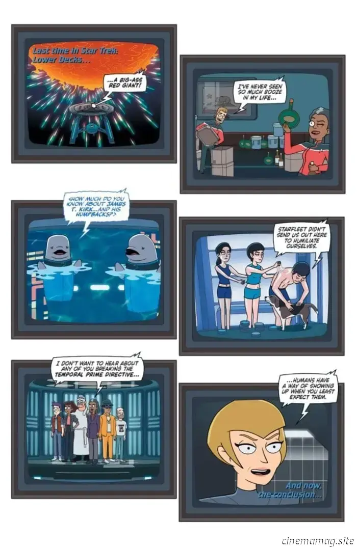 Avance del cómic – Star Trek: Lower Decks #12